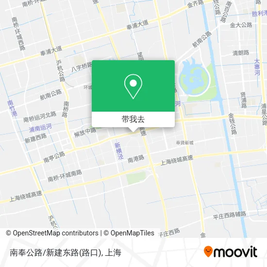 南奉公路/新建东路(路口)地图