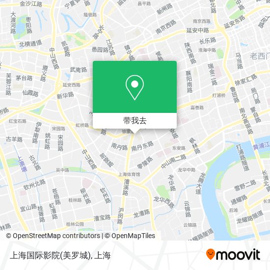 上海国际影院(美罗城)地图