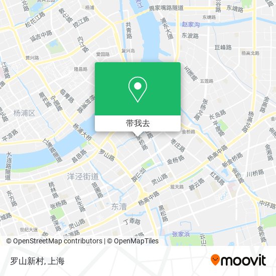 罗山新村地图