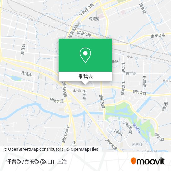 泽普路/秦安路(路口)地图