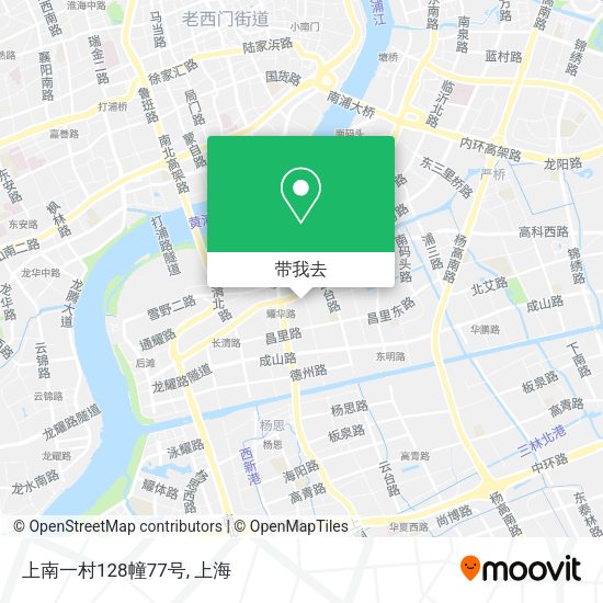 上南一村128幢77号地图