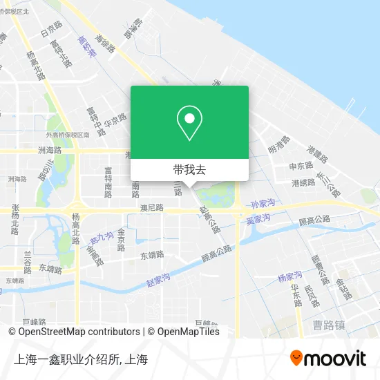 上海一鑫职业介绍所地图