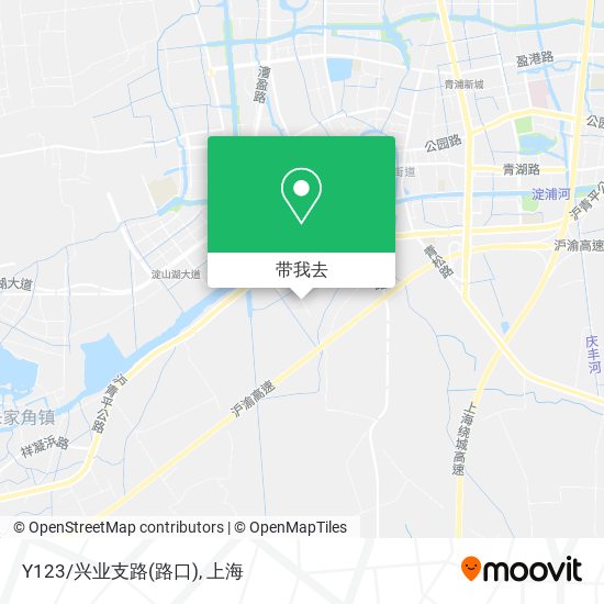 Y123/兴业支路(路口)地图