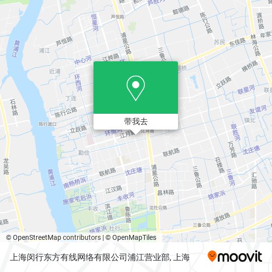上海闵行东方有线网络有限公司浦江营业部地图