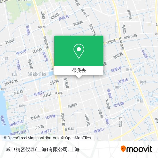 威申精密仪器(上海)有限公司地图