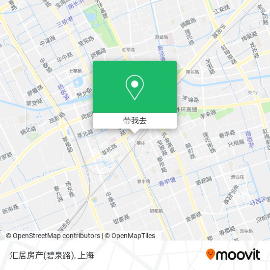 汇居房产(碧泉路)地图