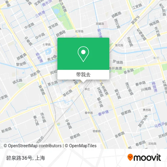 碧泉路36号地图