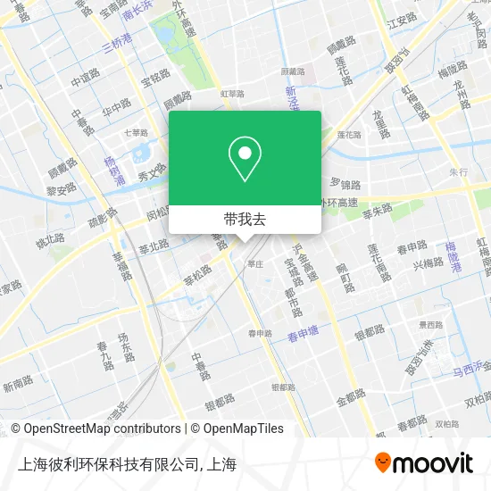 上海彼利环保科技有限公司地图