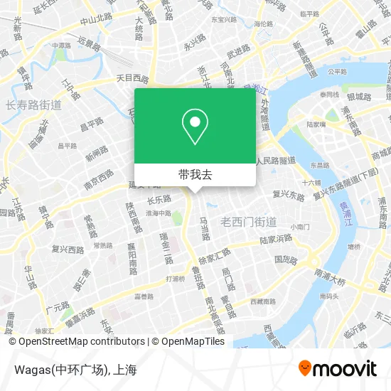 Wagas(中环广场)地图