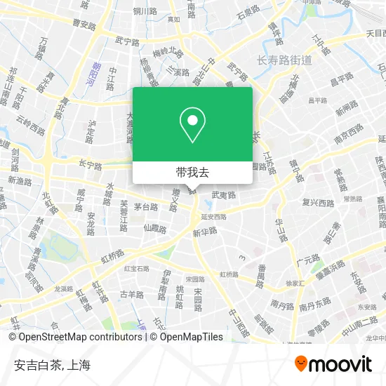 安吉白茶地图