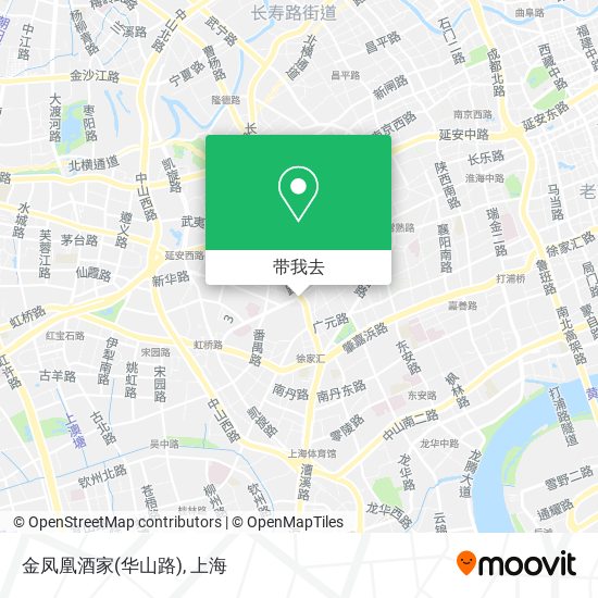 金凤凰酒家(华山路)地图