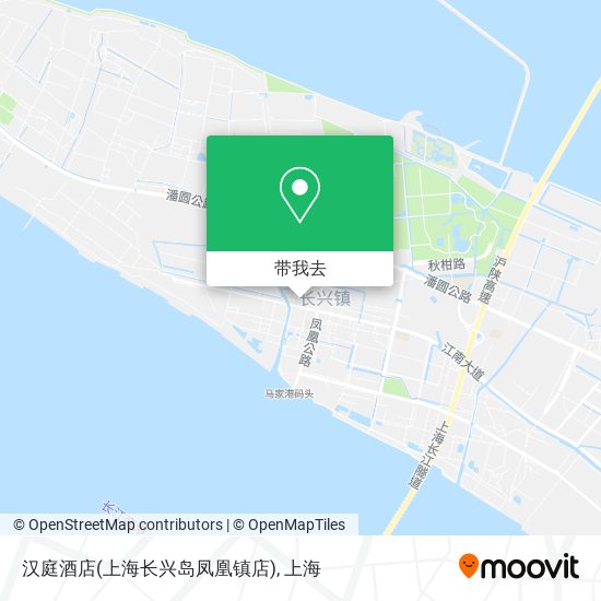 汉庭酒店(上海长兴岛凤凰镇店)地图