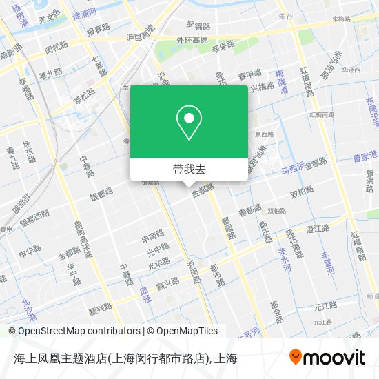 海上凤凰主题酒店(上海闵行都市路店)地图