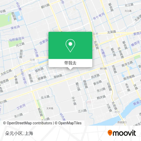 朵元小区地图
