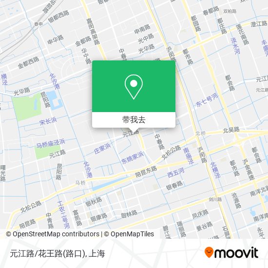 元江路/花王路(路口)地图