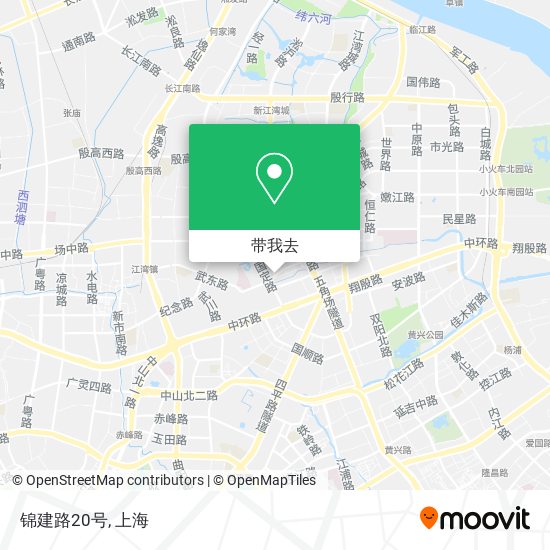 锦建路20号地图