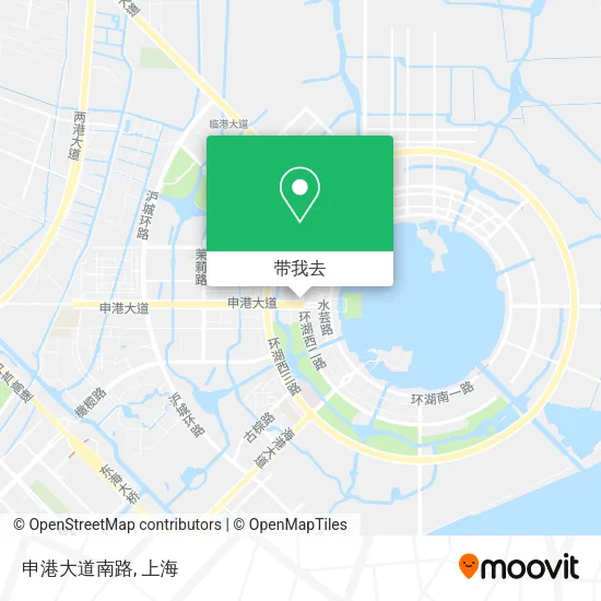 申港大道南路地图
