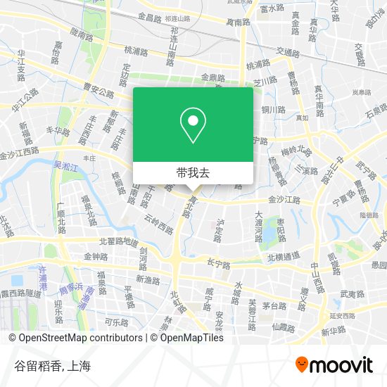 谷留稻香地图