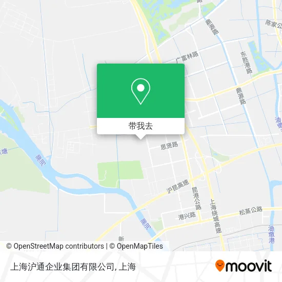 上海沪通企业集团有限公司地图