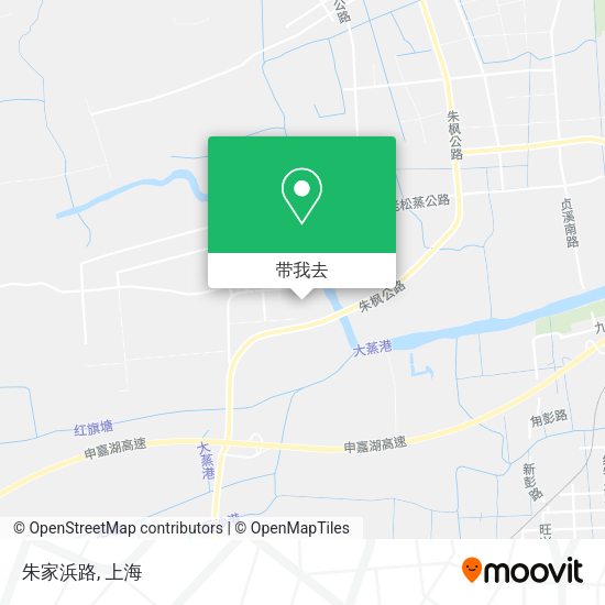 朱家浜路地图