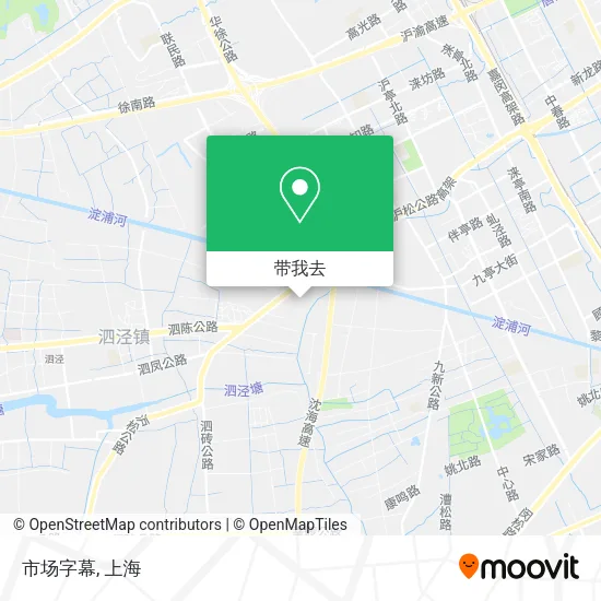 市场字幕地图