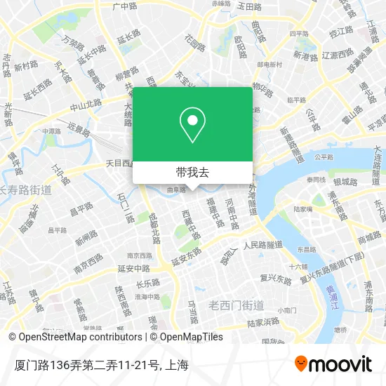 厦门路136弄第二弄11-21号地图