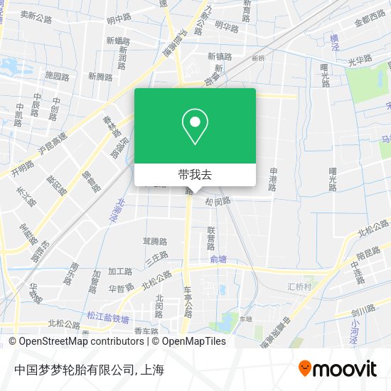 中国梦梦轮胎有限公司地图