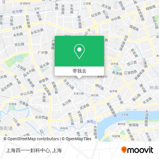 上海四一一妇科中心地图