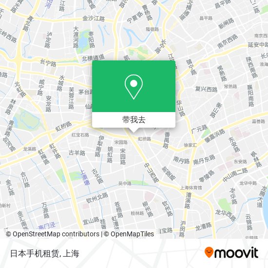 日本手机租赁地图