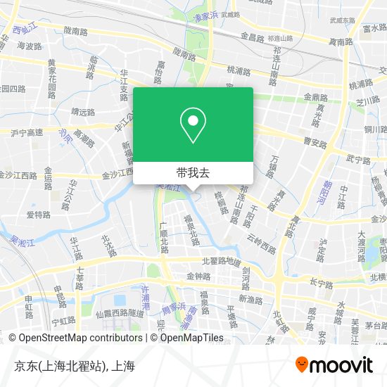 京东(上海北翟站)地图
