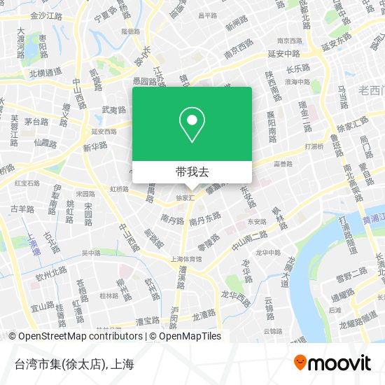 台湾市集(徐太店)地图