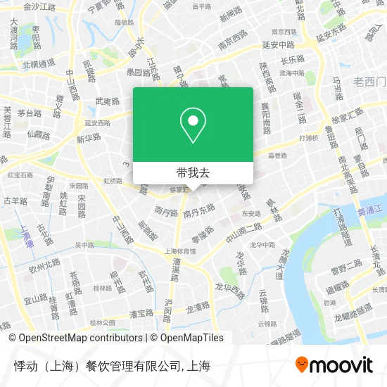 悸动（上海）餐饮管理有限公司地图