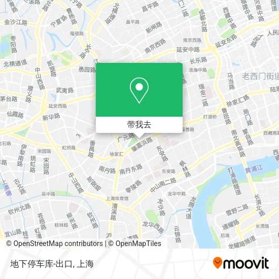 地下停车库-出口地图