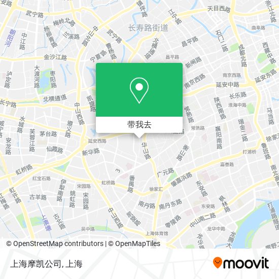 上海摩凯公司地图