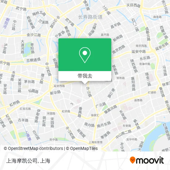 上海摩凯公司地图