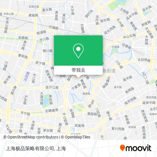 上海极品策略有限公司地图
