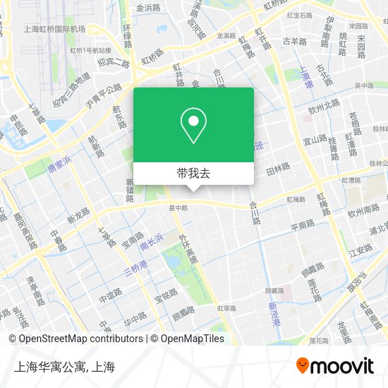 上海华寓公寓地图