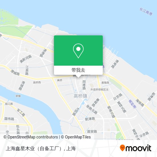 上海鑫星木业（自备工厂）地图