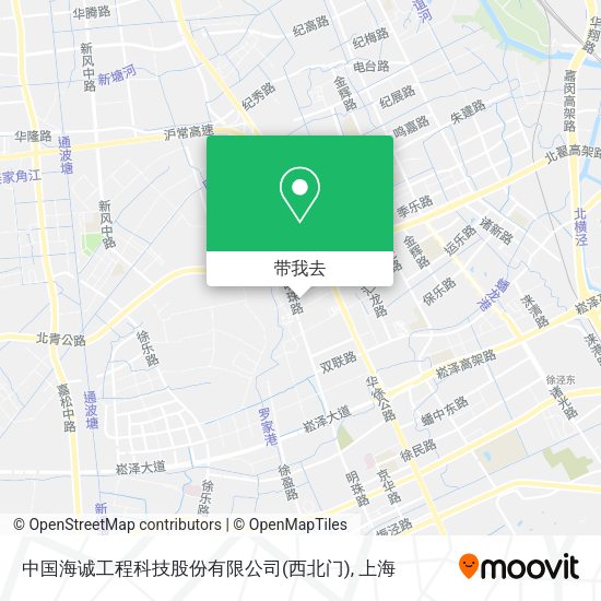 中国海诚工程科技股份有限公司(西北门)地图