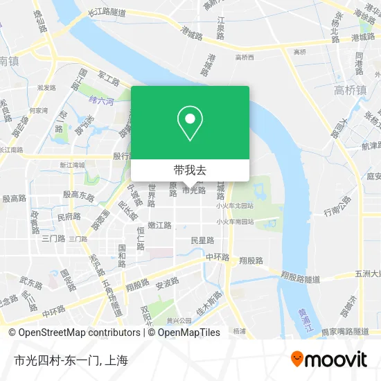 市光四村-东一门地图