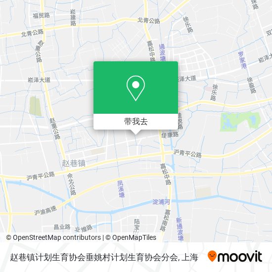 赵巷镇计划生育协会垂姚村计划生育协会分会地图