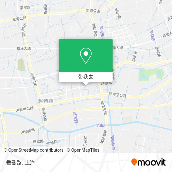垂盈路地图