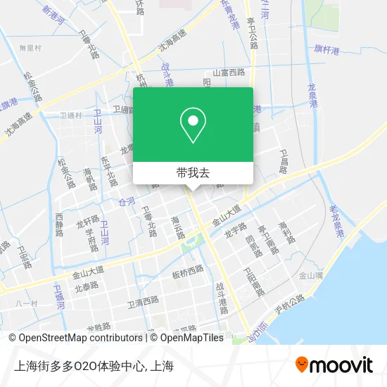上海街多多O2O体验中心地图