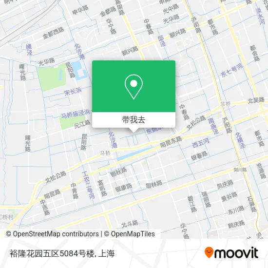 裕隆花园五区5084号楼地图