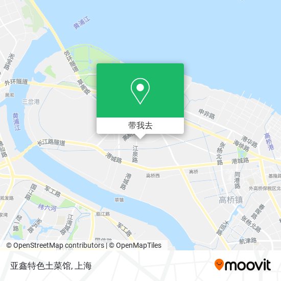 亚鑫特色土菜馆地图