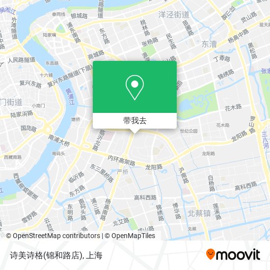 诗美诗格(锦和路店)地图