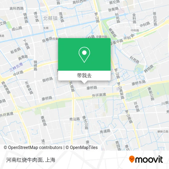 河南红烧牛肉面地图