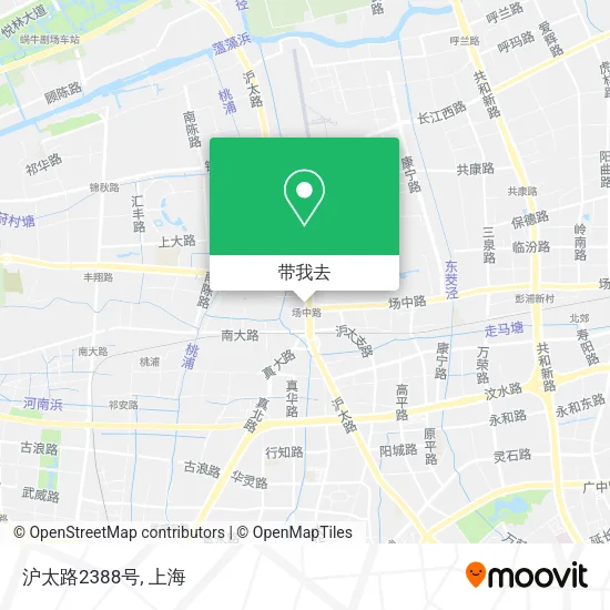 沪太路2388号地图