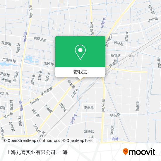 上海丸喜实业有限公司地图