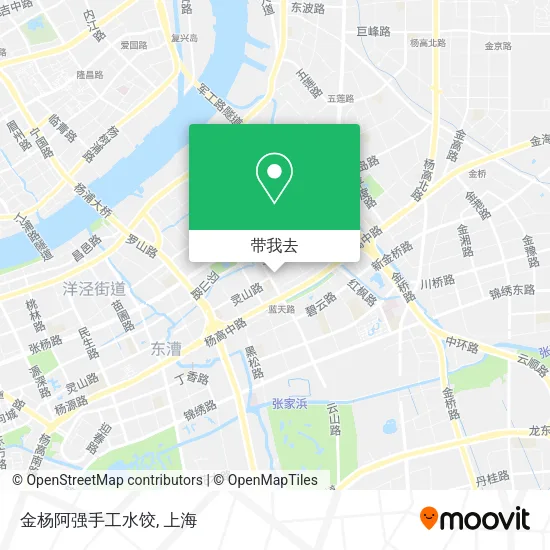 金杨阿强手工水饺地图